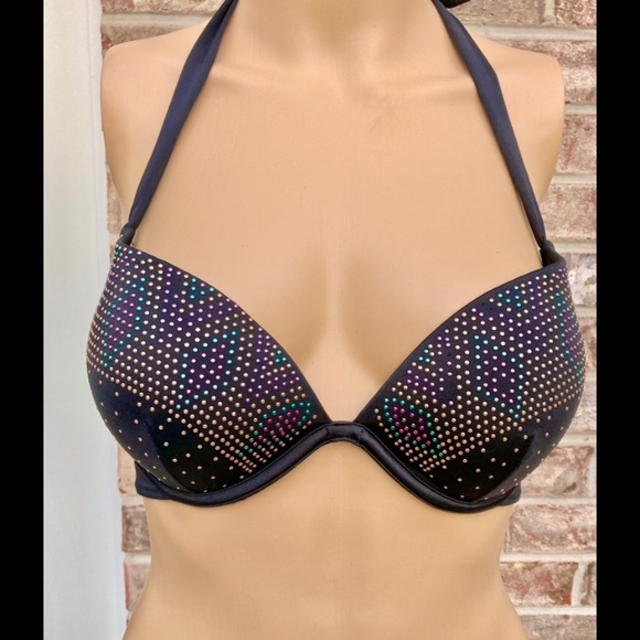 Shade & Shore 36B Padded Swimsuit Bikini Top - Picture 2 of 4